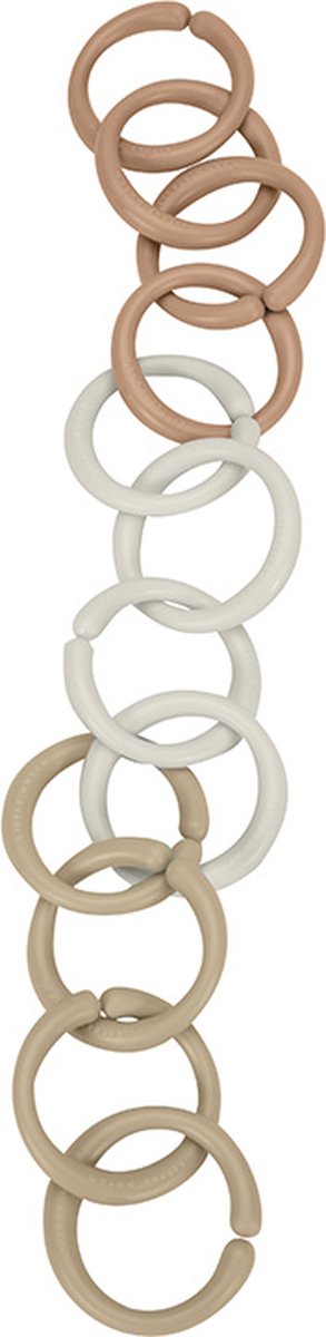 LITTLE LOOPS Speelgoedringen - beige