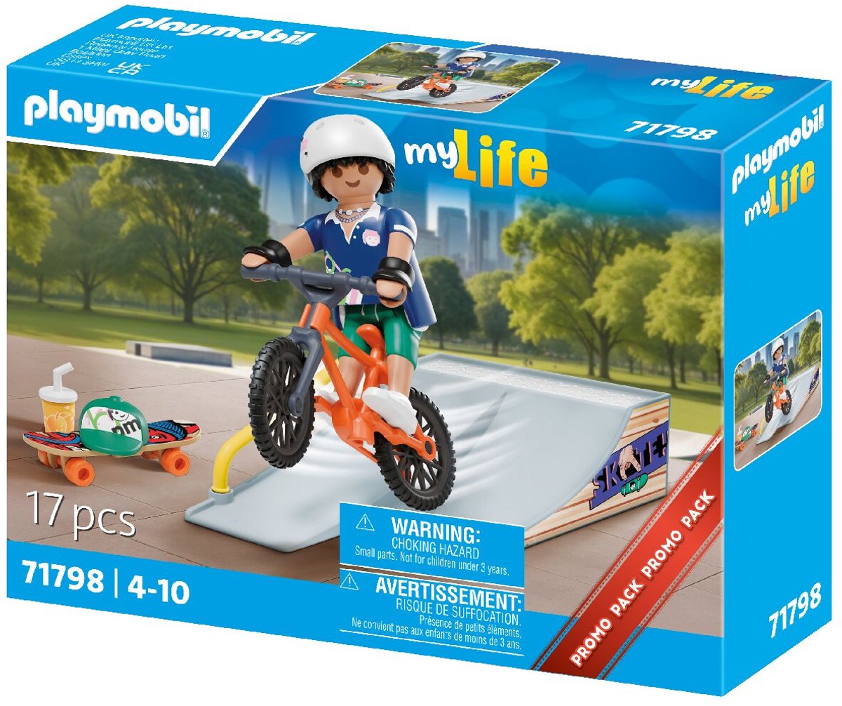 PLAYMOBIL 71798 Skateboard m/helling