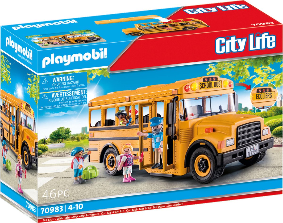 PLAYMOBIL 70983 Schoolbus