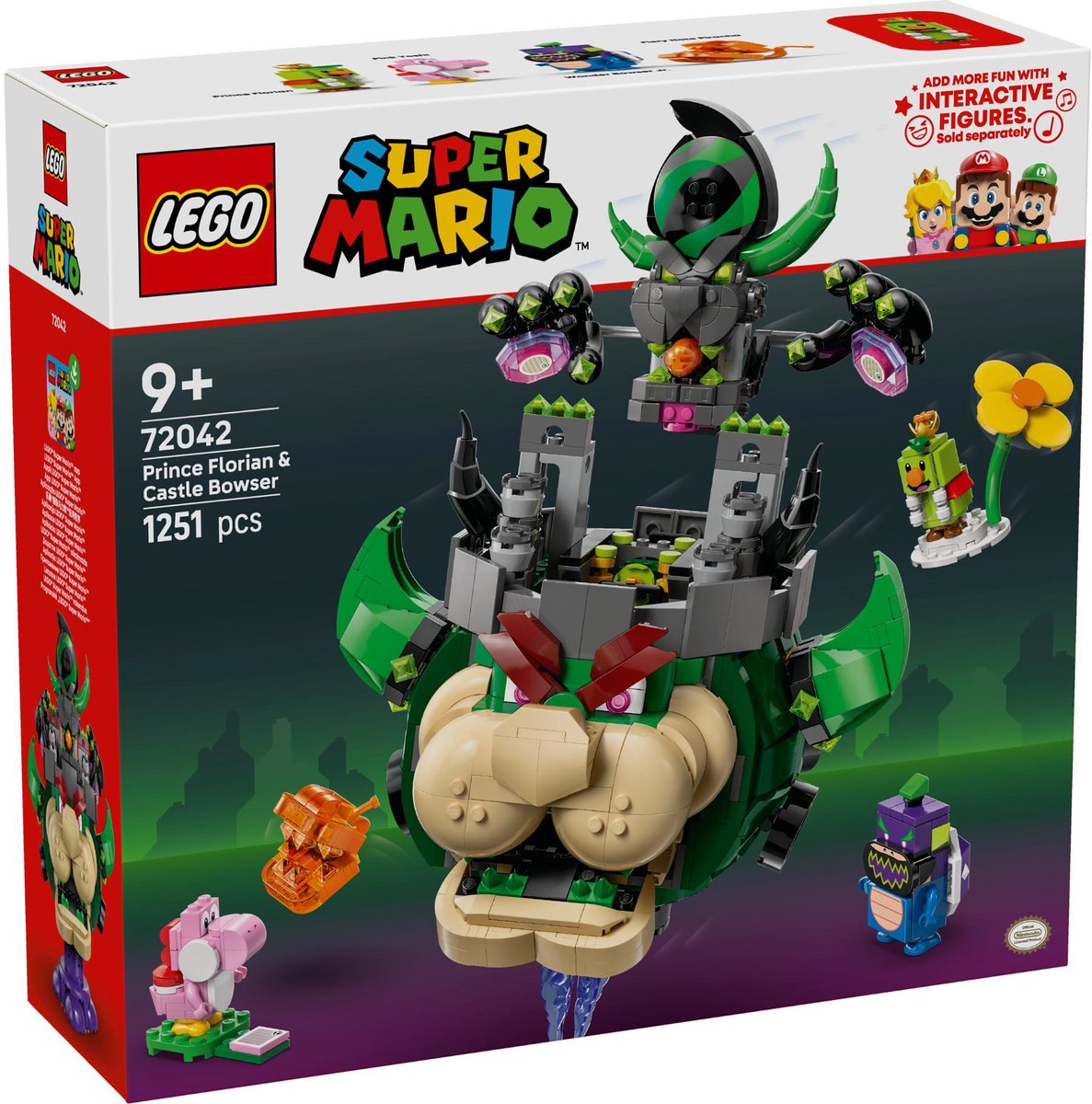 LEGO Super Mario 72042 Prins Florian en Kasteel-Bowser