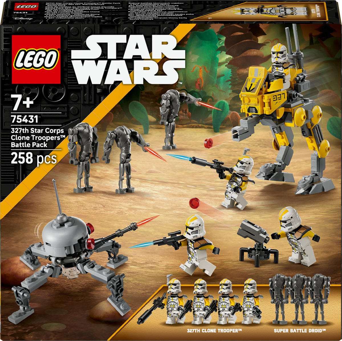 LEGO Star Wars 75431 327th Star Corps Clone troopers Battle pack