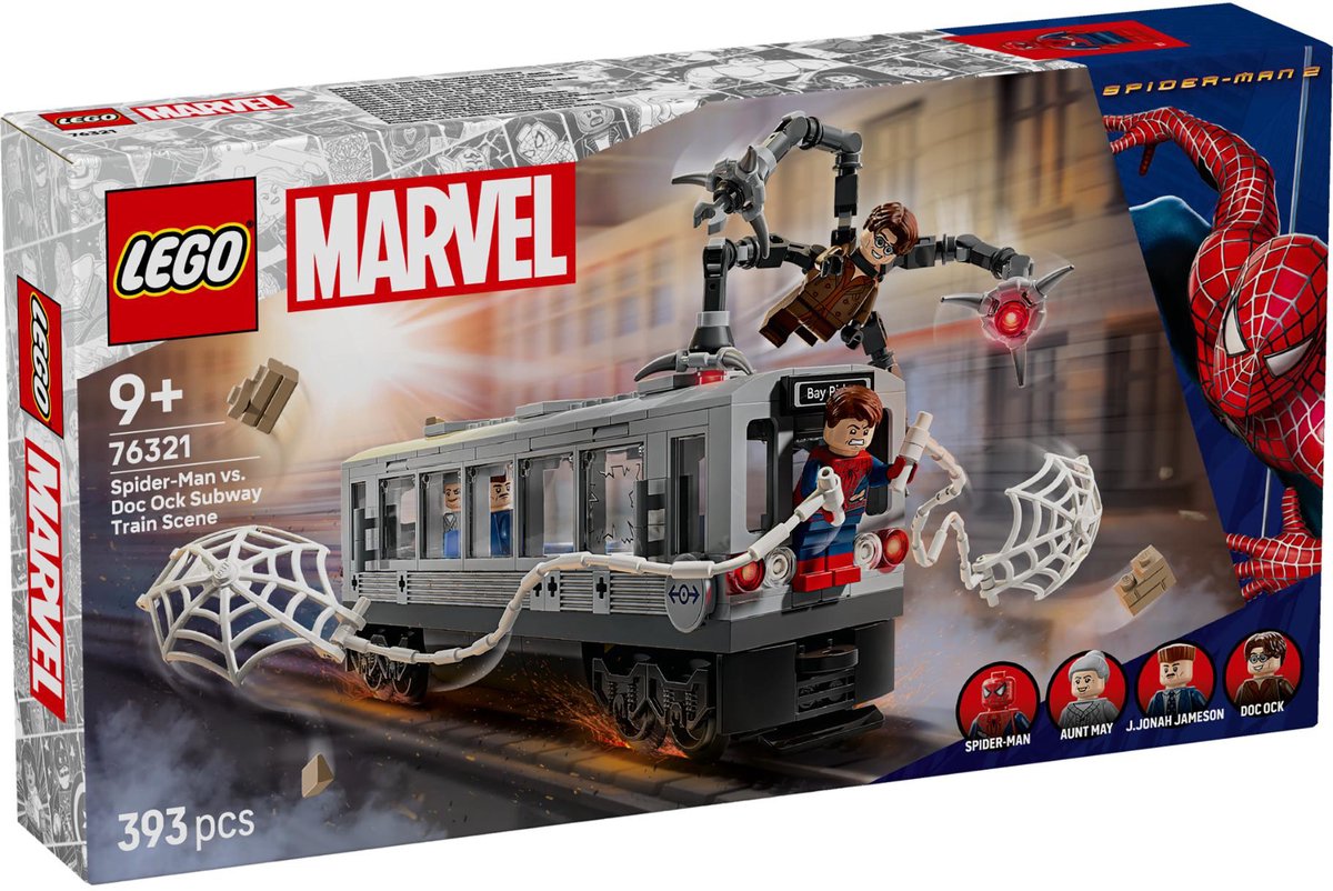 LEGO Marvel 76321 Spider-Man vs. Doc Ock metroscène