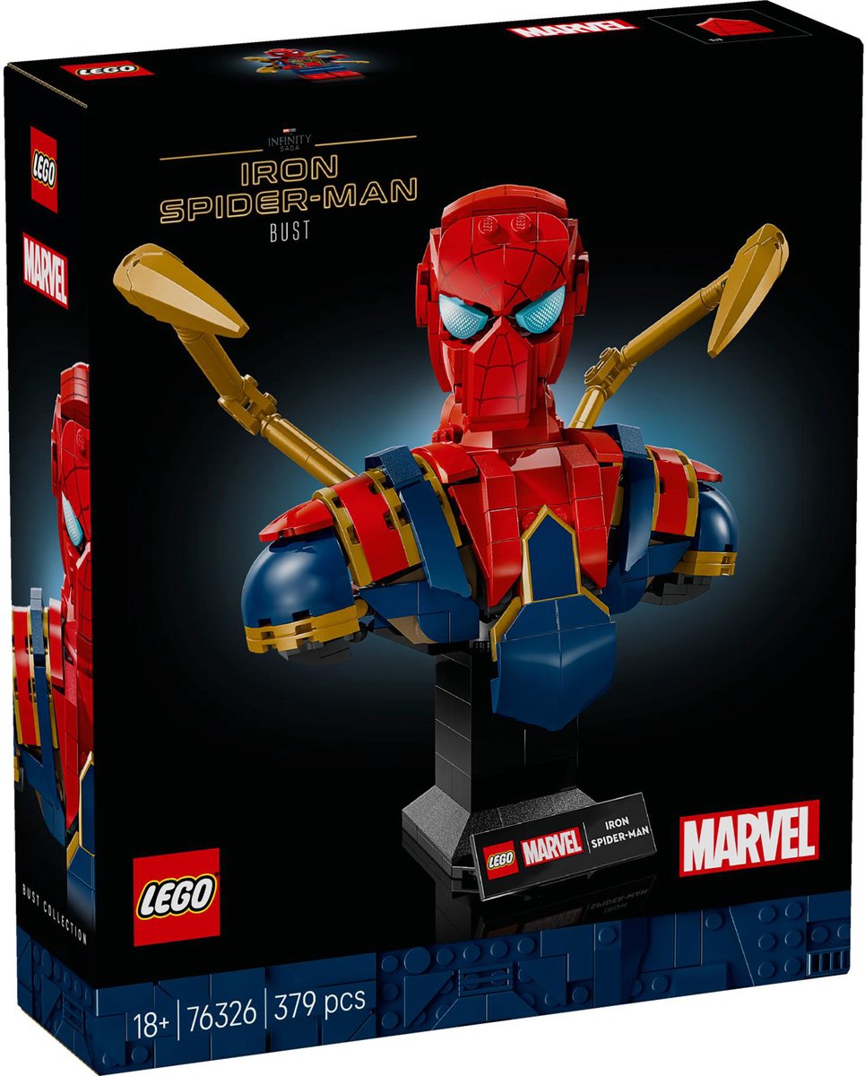 LEGO Marvel 76326 Iron Spider-Man buste