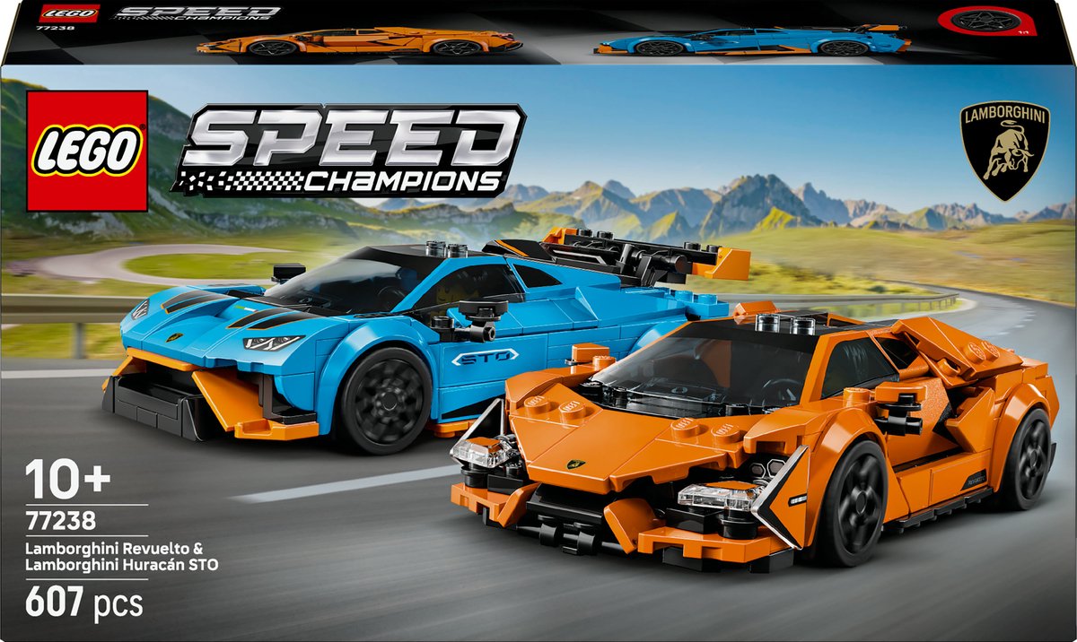 LEGO Speed 77238 Lamborghini Revuelto en Huracán STO