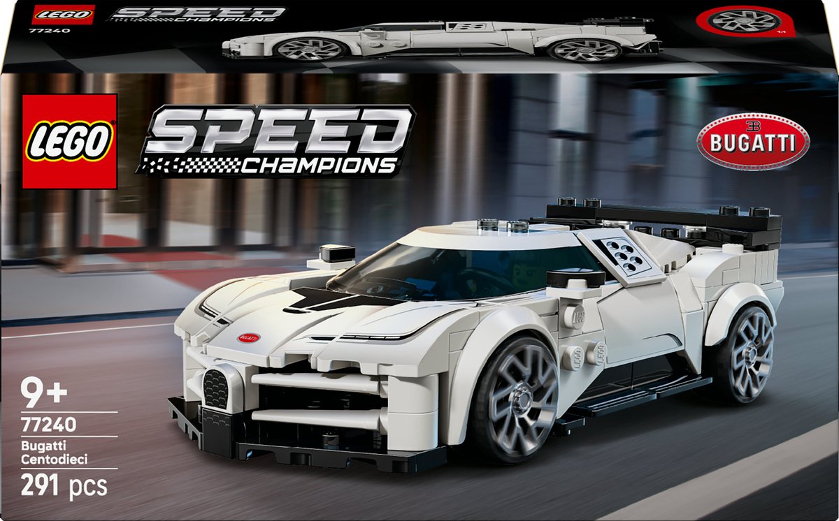 LEGO Speed 77240 Bugatti Centodieci hyper sportauto