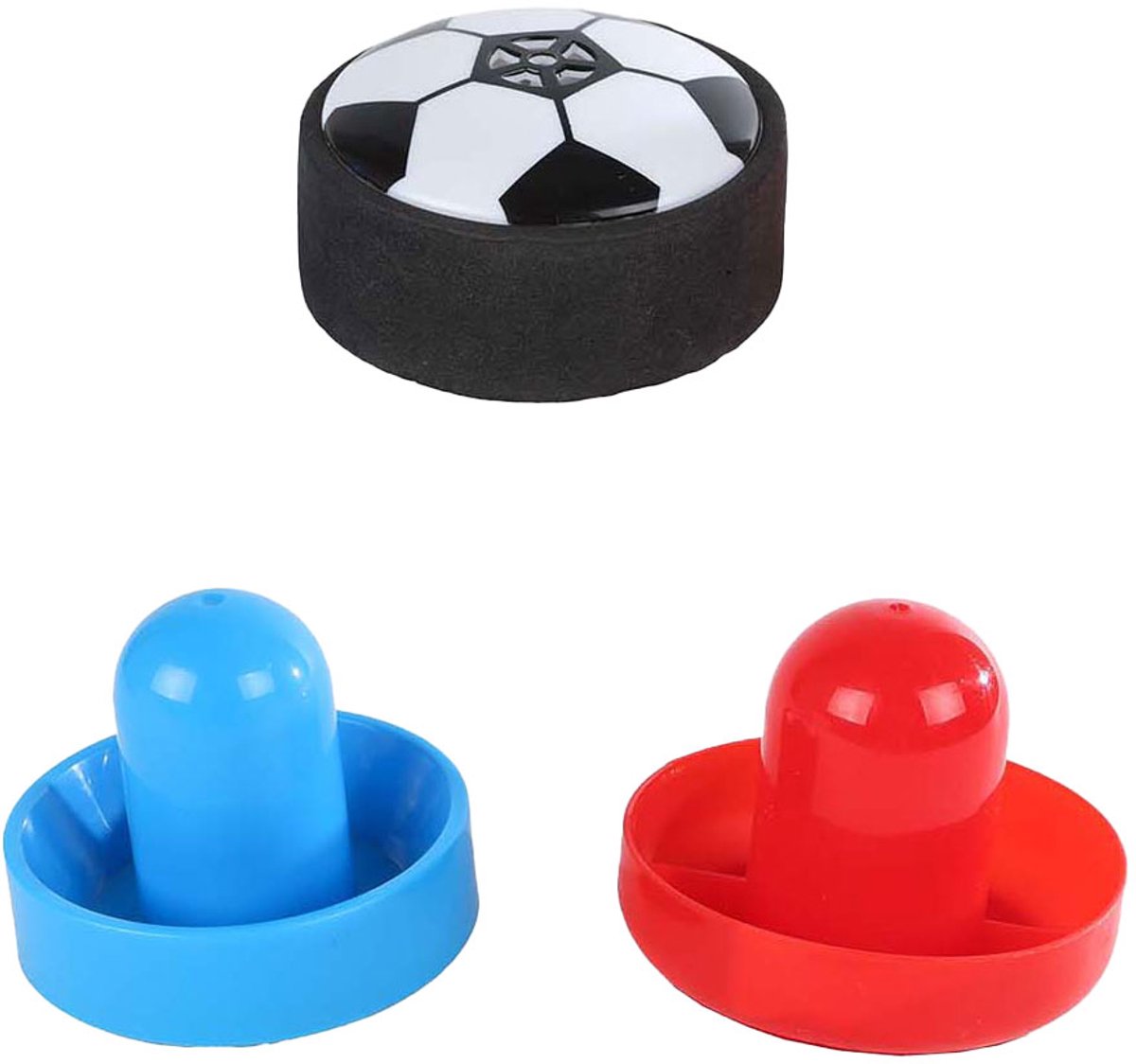GAMETIME 2in1 airvoetbal en airhockey 7cm