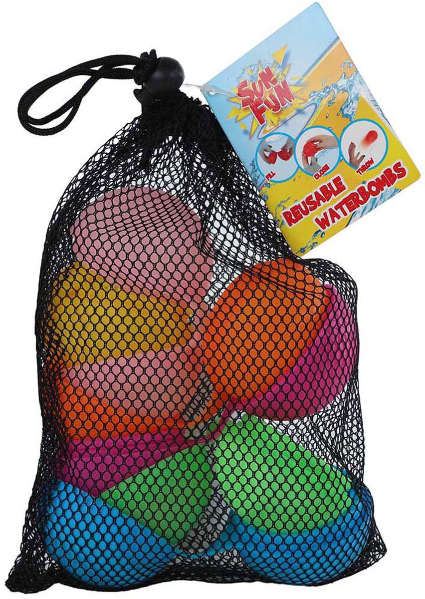 SUN FUN Herbruikbare waterballonnen 6cm