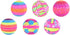 GAMETIME Bal neon - 2st. in net ass. 10cm