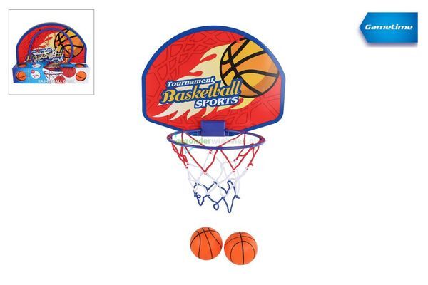 GAMETIME Basketbalring m/bord 28x21cm