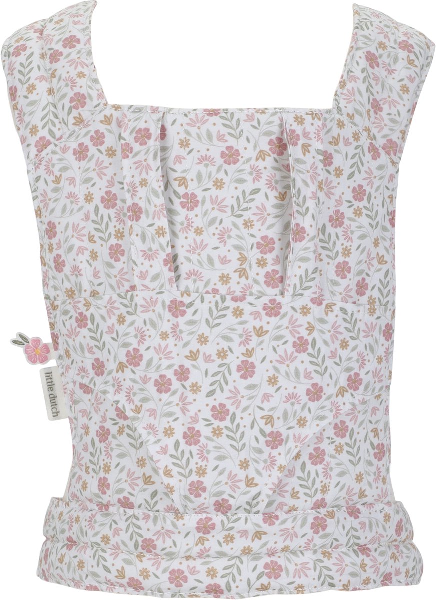 LITTLE DUTCH Poppendraagzak - Soft flowers