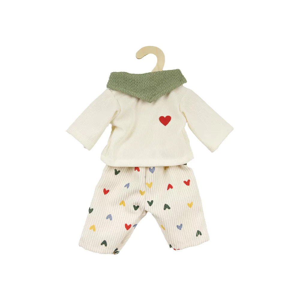 HELESS Kleedje voor pop - heart confetti 35/45cm