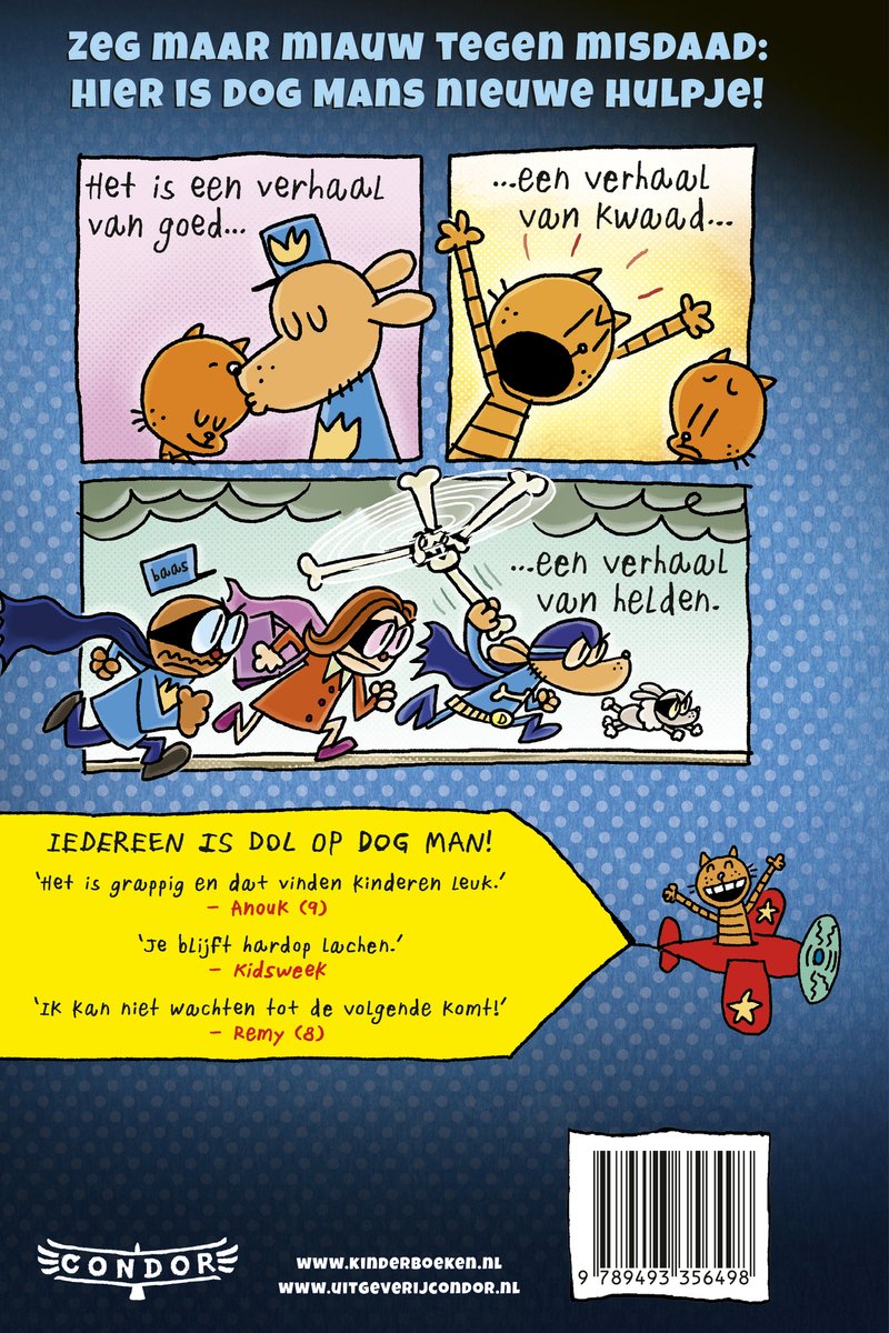 Dog Man 4 - Dog Man en Kid Kat - Dav Pilkey