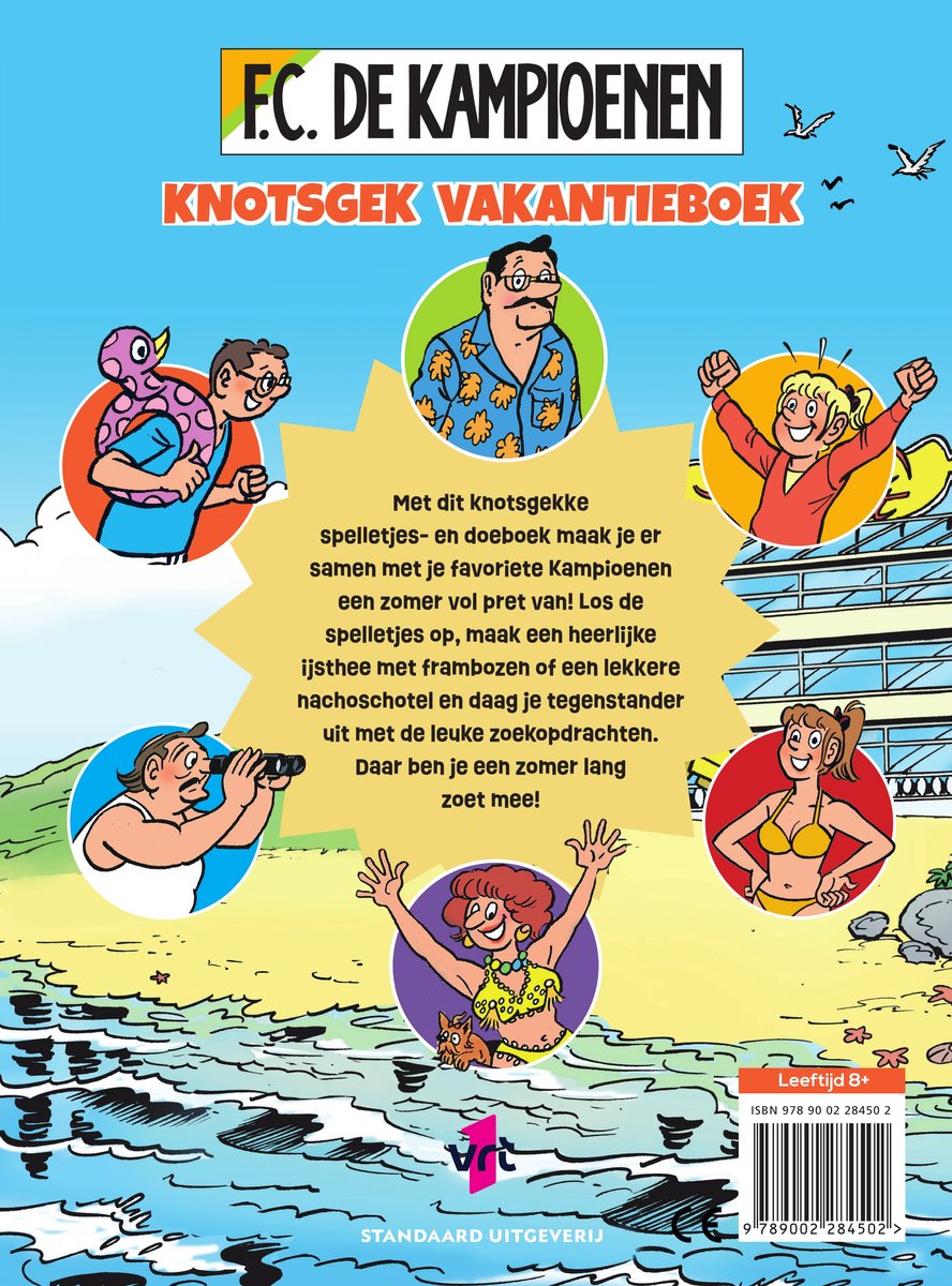 FC De Kampioenen - Knotsgek vakantieboek