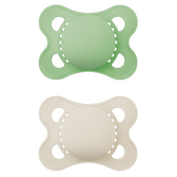MAM Oirginal Pure Plain fopspeen silicoon 0-6m uni
