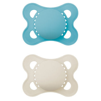 MAM Original Pure Plain fopspeen 0-6m boy