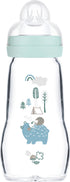 MAM Feel Good fles 260ml boy - glas