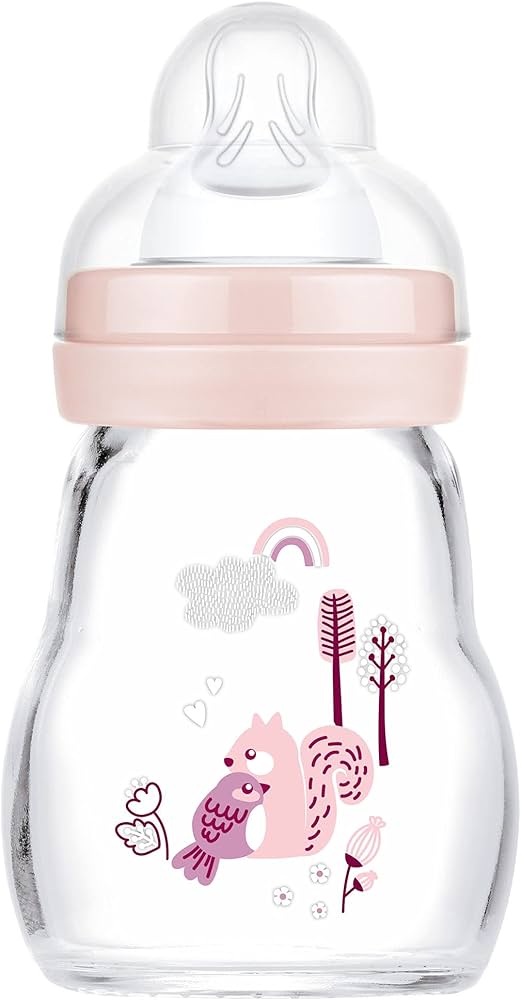 MAM Feel Good fles 170ml girl - glas