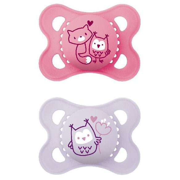 MAM Original Pure latex fopspeen 0-6m girl
