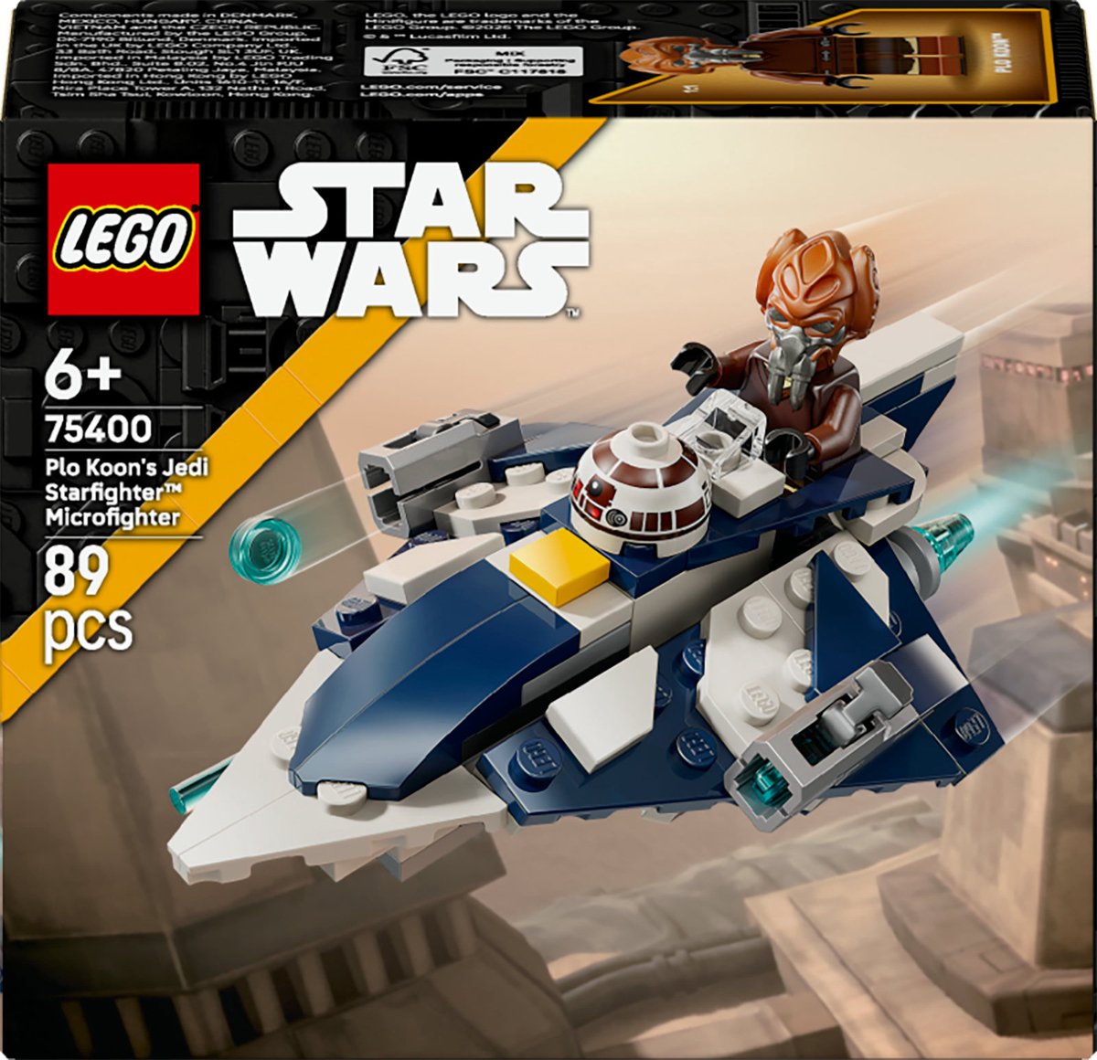 LEGO Star Wars 75400 Plo Koons Jedi Starfighter#