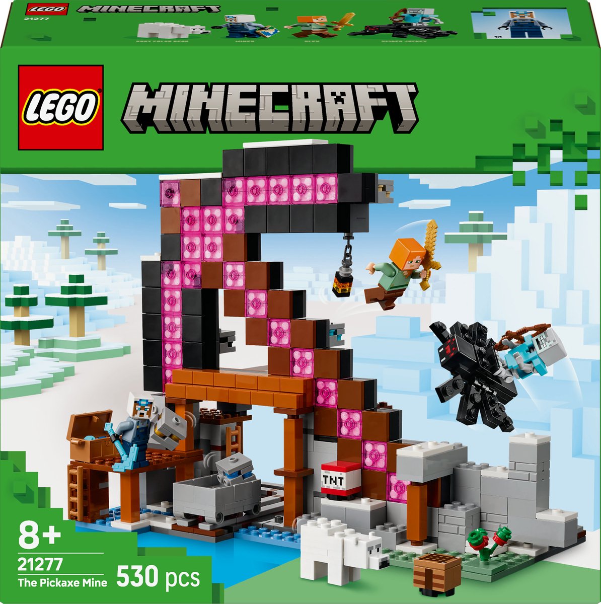 LEGO Minecraft 21277 De pikhouweelmijn