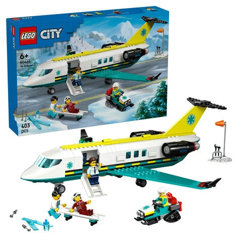 LEGO City 60465 Ambulancevliegtuig