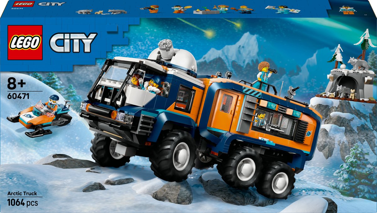 LEGO City 60471 Laboratoriumtruck op de Noordpool