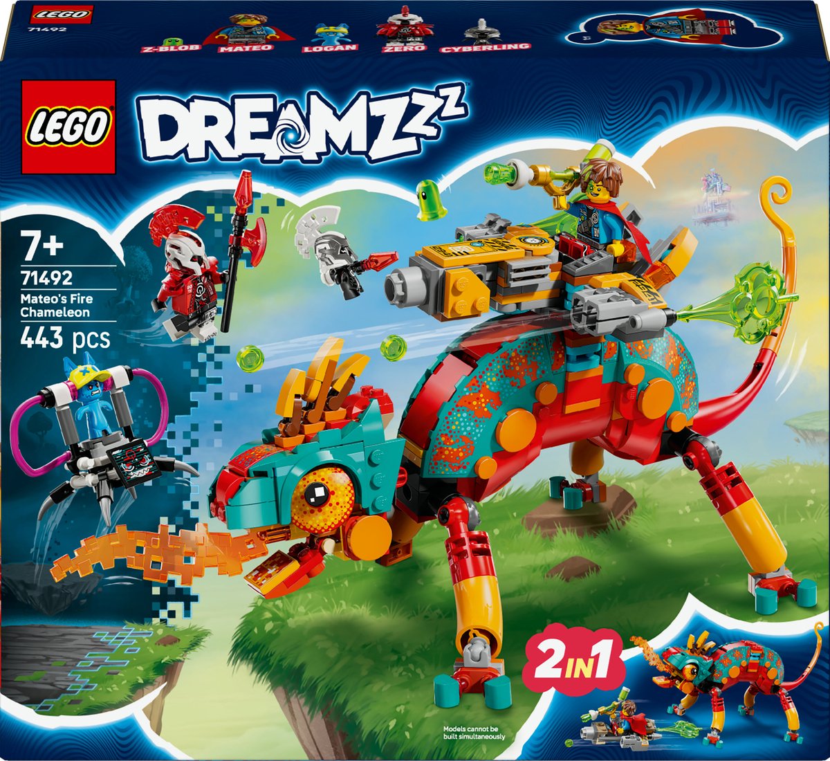 LEGO Dreamzzz 71492 Mateo's vuurkameleon