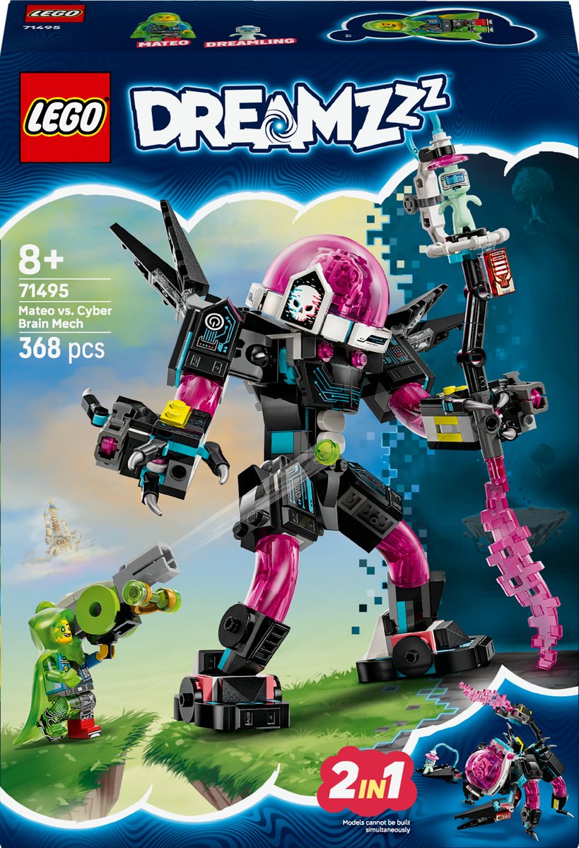 LEGO Dreamzzz 71495 Mateo vs. cyberbreinmecha