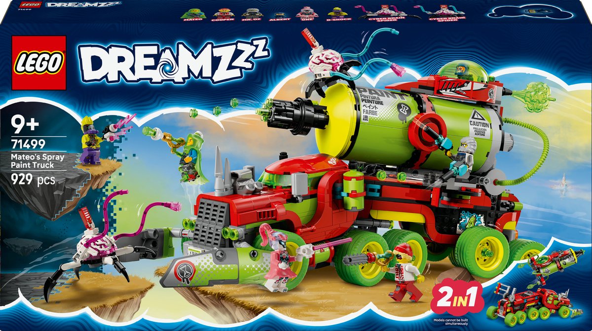 LEGO Dreamzzz 71499 Mateo's spuitbustruck