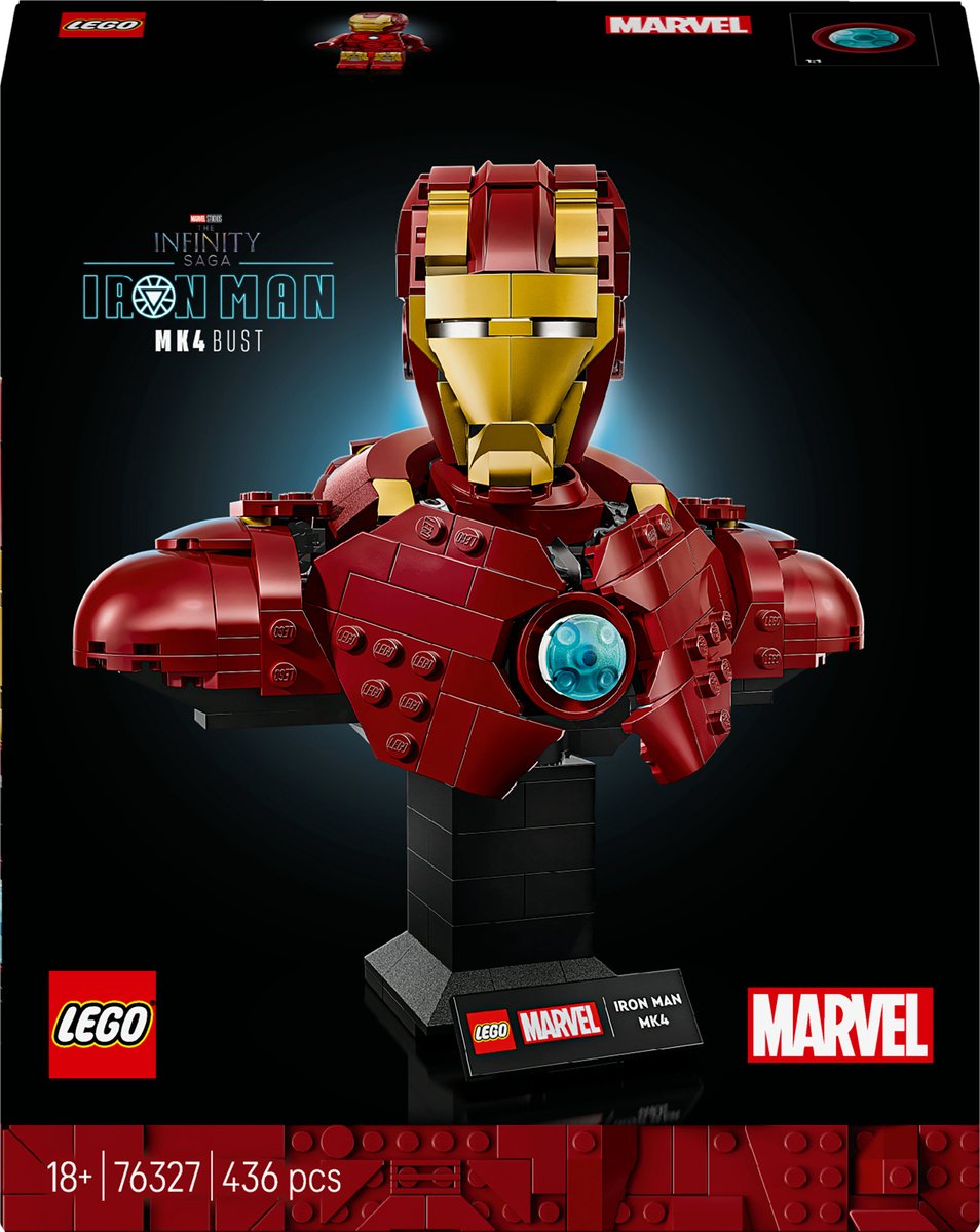 LEGO Marvel 76327 Iron man MK4 buste