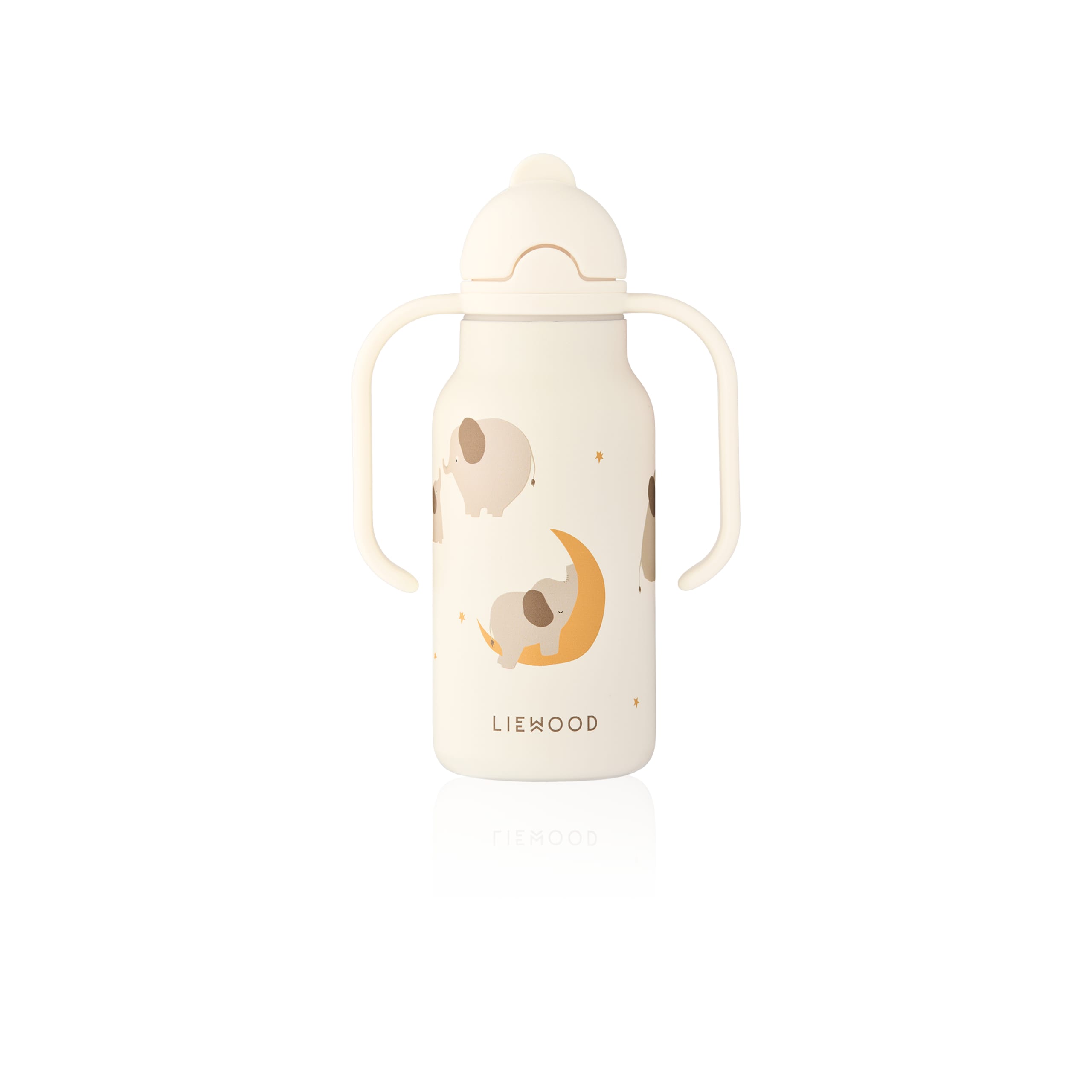 LIEWOOD Kimmie waterfles 250ml - elephant/ creme de la creme
