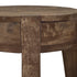 POMAX Pablo kruk/ bijzettafel - D 30cm H 37cm - mangohout