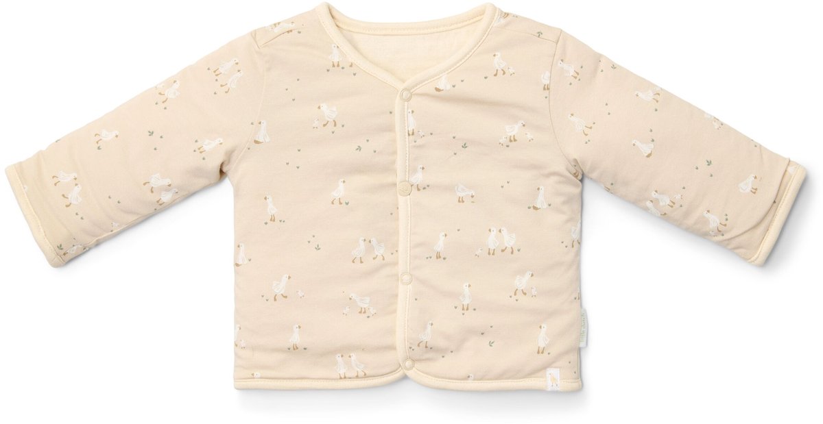 LITTLE DUTCH Reversible cardigan - Little Goose - 50