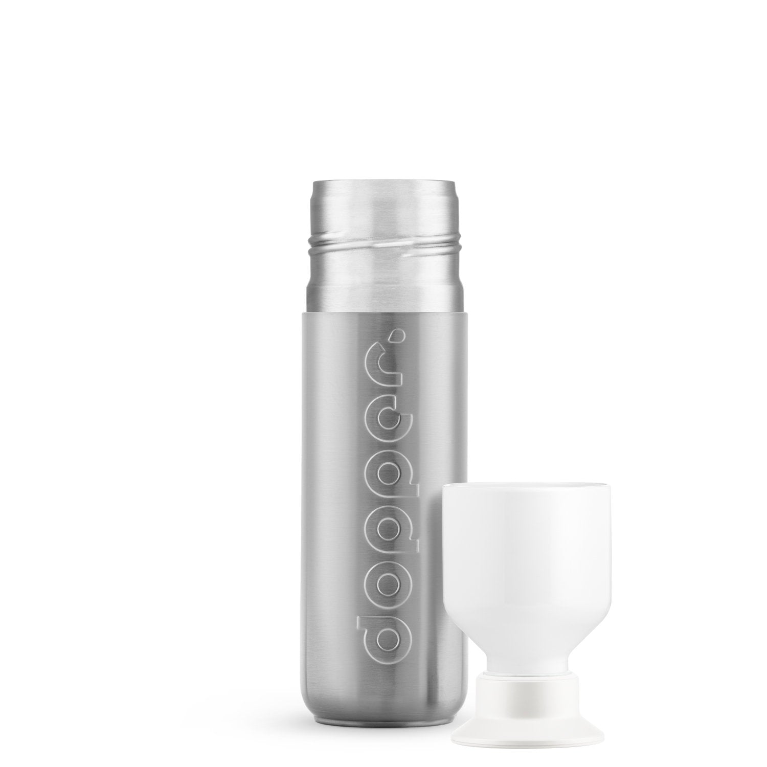 DOPPER Insulated drinkfles 350ml - zilver