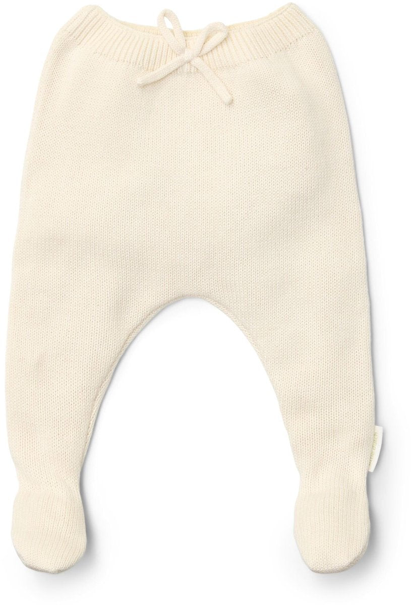 LITTLE DUTCH Knitted trousers - off white - 68