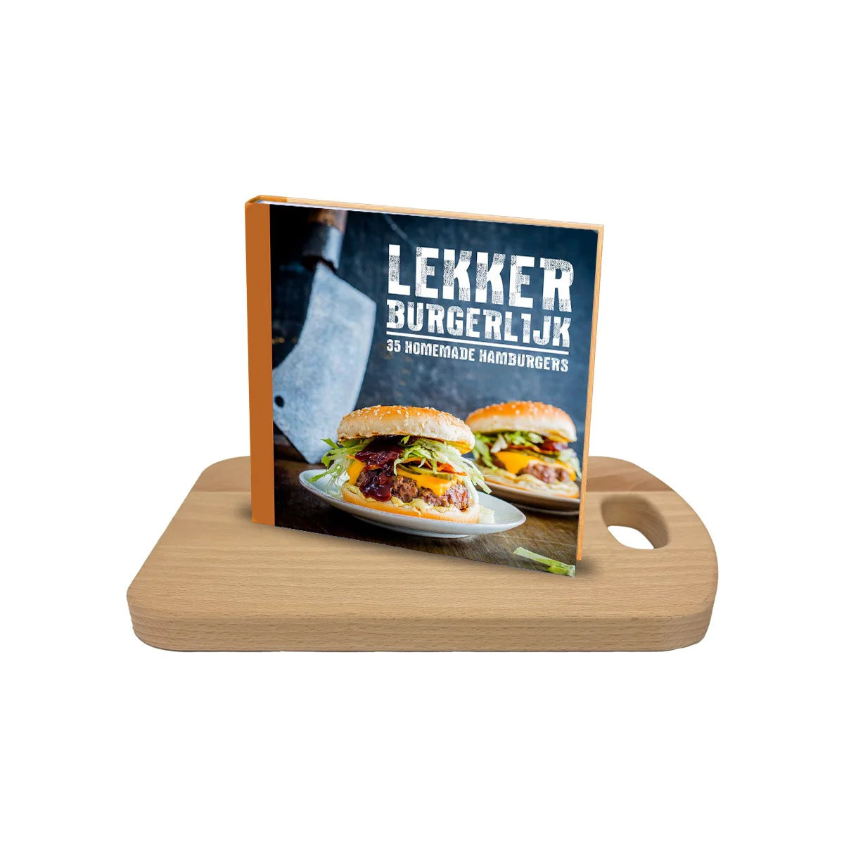 PUUR HOUT Set PH1428 met boek Lekker Burgerlijk