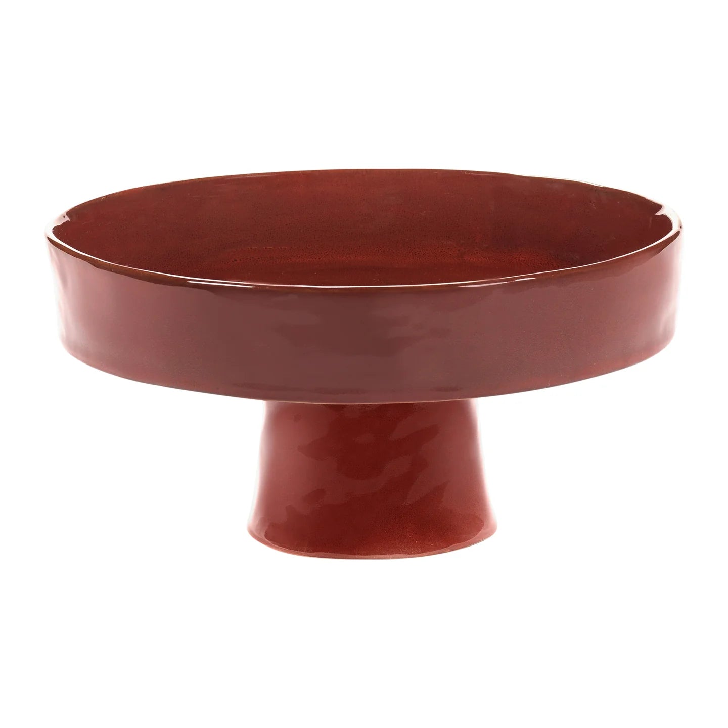 Marie Michielssen Schaal op voet - venetian red - L
