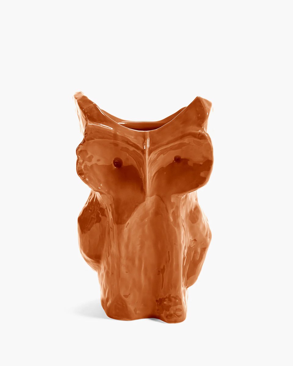 MARNI OWL After Midnight Vaas uil - oranje - L