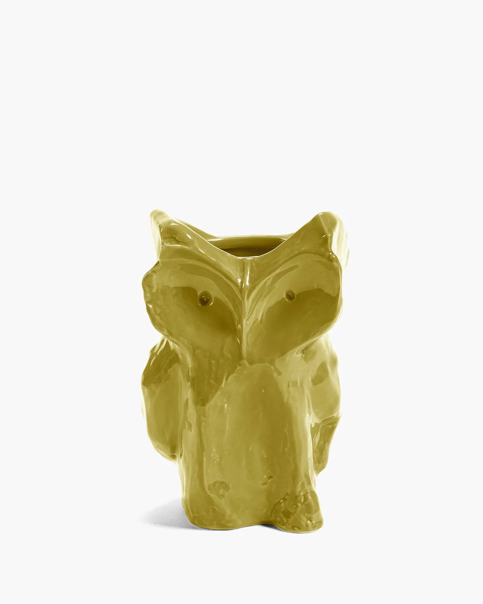 MARNI OWL After Midnight Vaas uil - geel - S