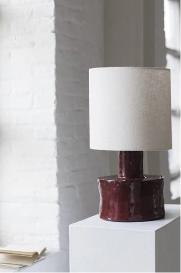 Marie Michielssen Catherine Tafellamp - rood/beige