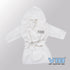 VIP Badjas - wit/ zilver