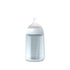 SUAVINEX Fles 240ml silicone - blauw