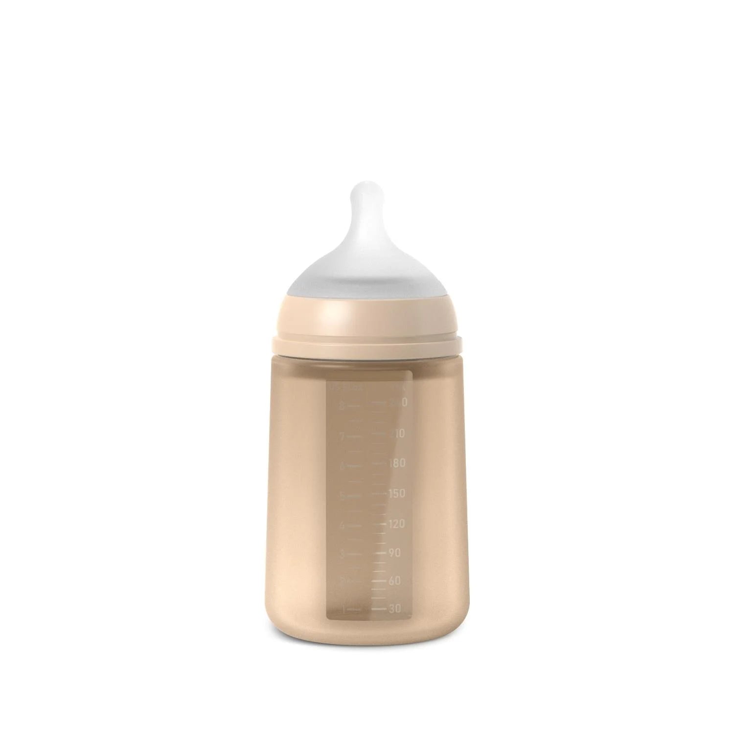 SUAVINEX Fles 240ml silicone - beige