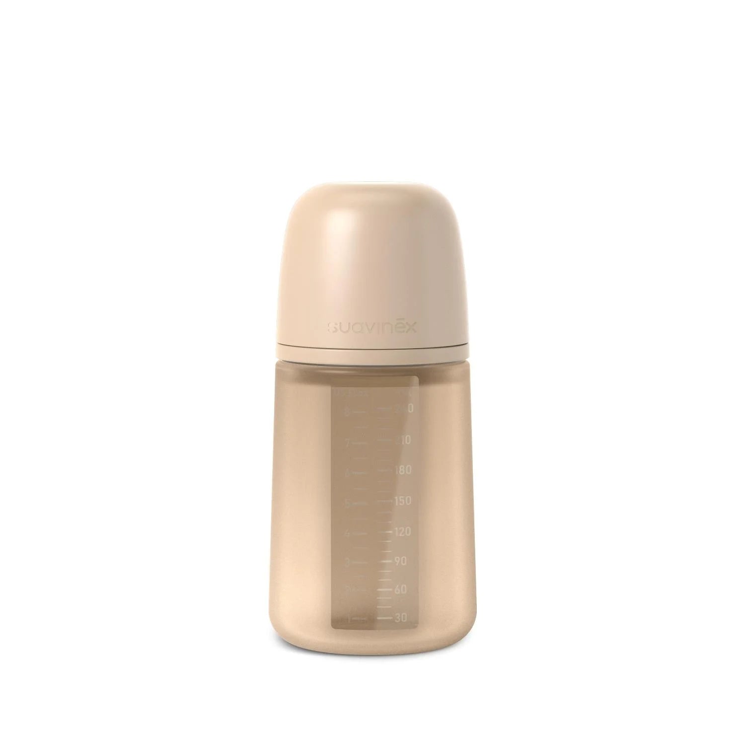 SUAVINEX Fles 240ml silicone - beige