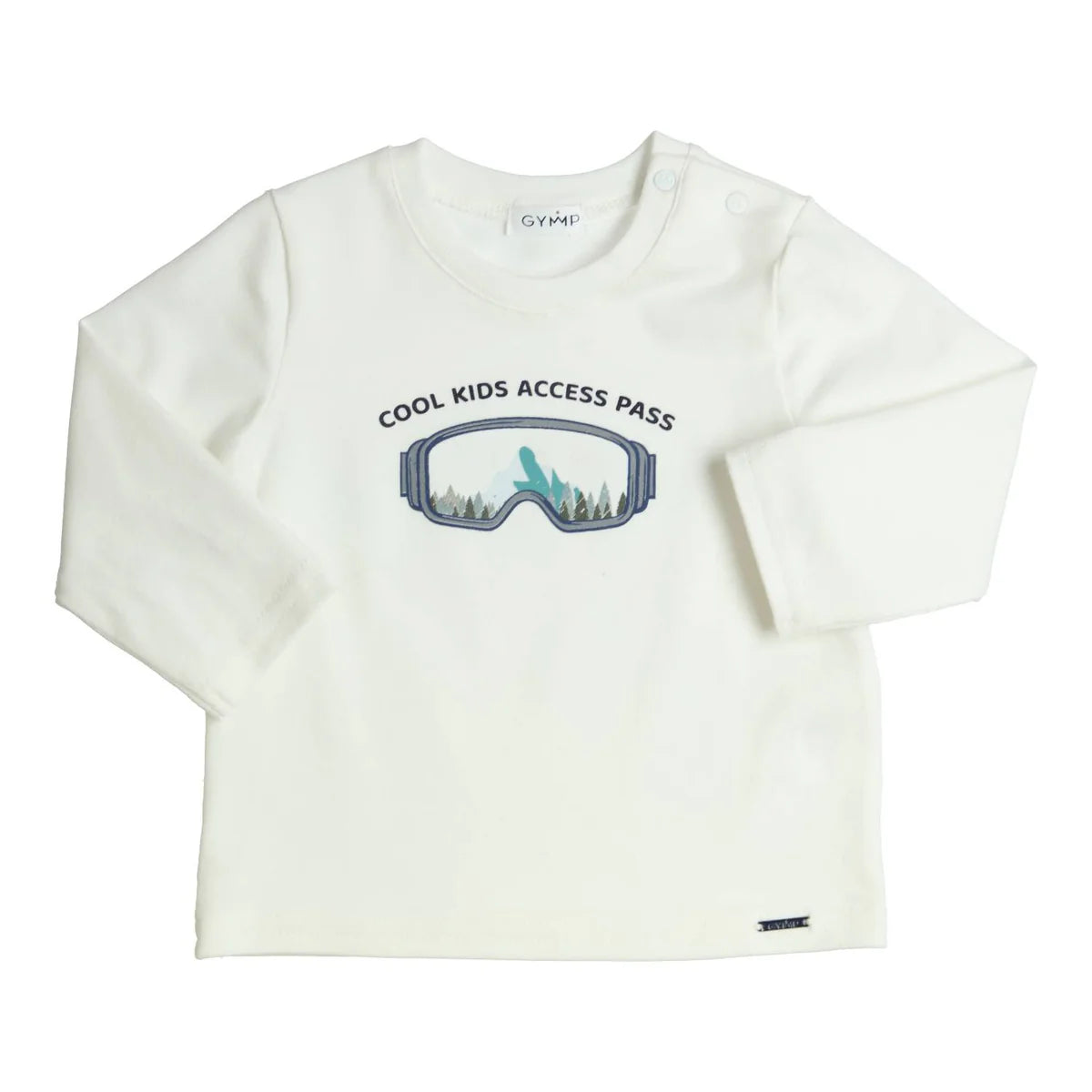 GYMP B Longsleeve Aerodoux Cool Kids Access Pass - Off White- 74