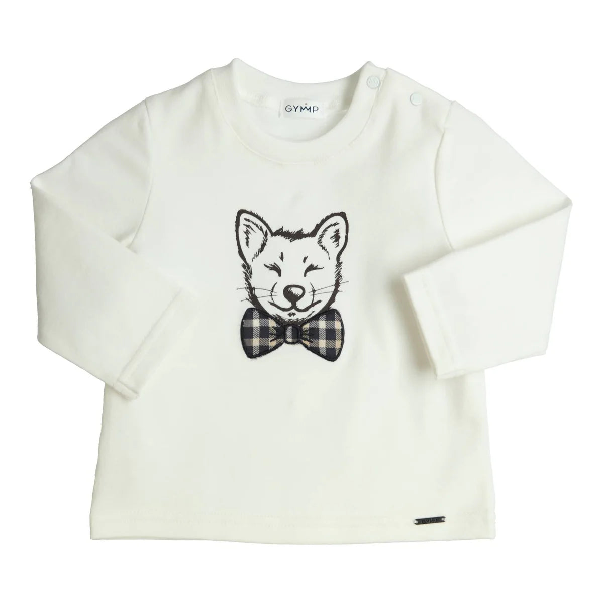 GYMP B Longsleeve Aerodoux Fox Black- Off White / Black- 56