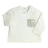 GYMP B Longsleeve Aerodoux Pocket- Off White / Green- 92