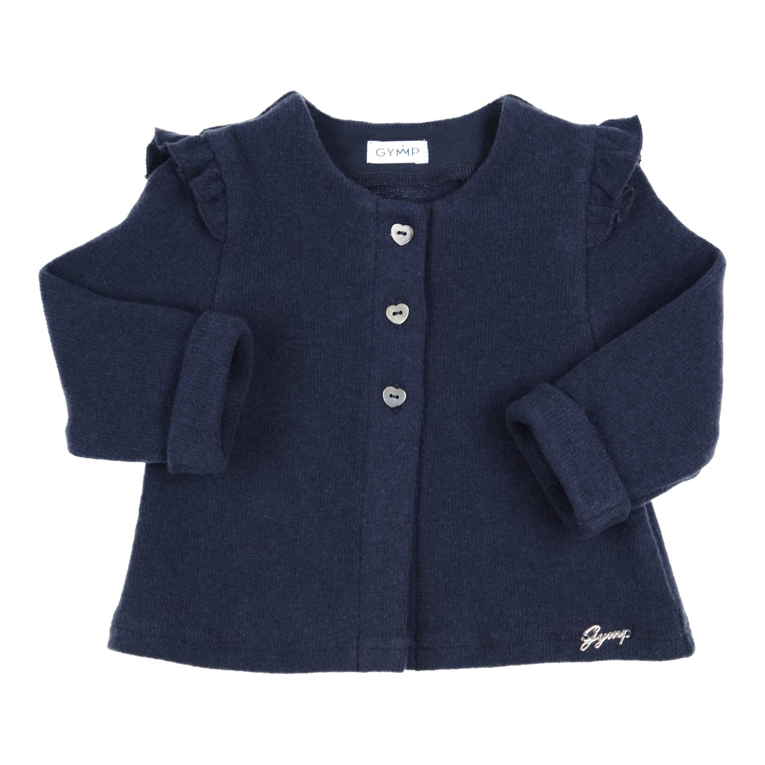 GYMP G  Cardigan Gillo Navy/Old Rose- Navy- 62
