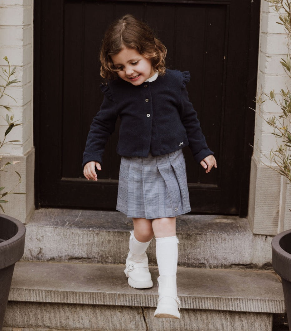 GYMP G  Cardigan Gillo Navy/Old Rose- Navy- 104