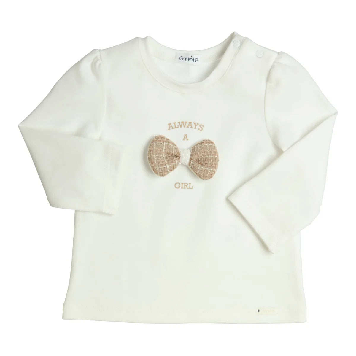 GYMP G  Longsleeve Aerodoux Always A Girl- Off White- 92